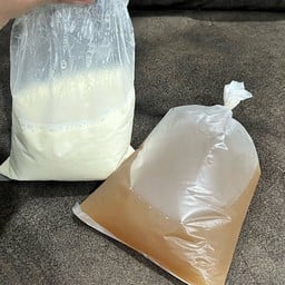 น้ำเต้าหู้เพื่อสุขภาพ ตลาดวัดประดู่