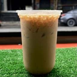 กาแฟเย็นใส่แก้ว