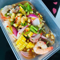 ยำกุ้งทูโทน