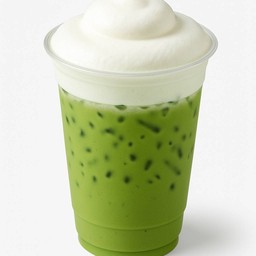 ชาเขียวนมสด ชะเง้อ