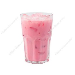 นมชมพูเย็น