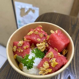 กรีกโยเกิร์ต ไขมันต่ำ แตงโม