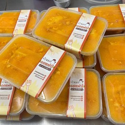 ขนมปังไก่หยองน้ำสลัดโบราณ