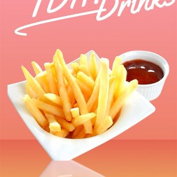 มันฝรั่งแท่งทอดกรอบหรือเฟรนฟราย