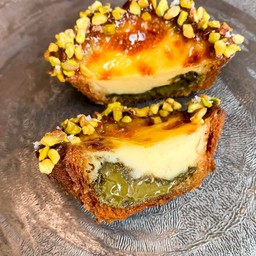 Sicilian Pistachio Egg Tart