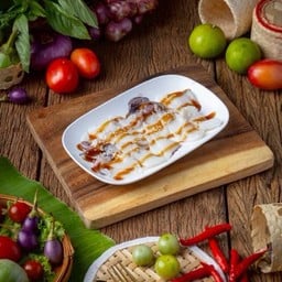 เพิ่มปลาหมึก จุ่ม จานเล็ก