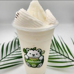 มะพร้าวปั่นนมสด แก้วใหญ่จุก 22 Oz.