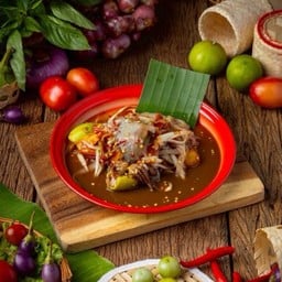 ตำเส้นเล็กไทยบ้าน