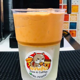 ชาไทยโฟมนม มะพร้าวน้ำหอม