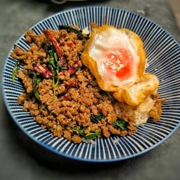 กะเพราเนื้อสับ