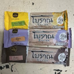 ไอศครีม ถั่วดำ เผือก ข้าวโพด