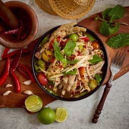 ตำตีนไก่