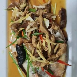 ปลากะพงนึ่งชีอิ้ว