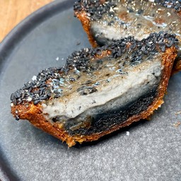 Black Sesame Egg Tart