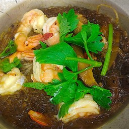 กุ้งอบวุ้นเส้น