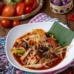 ปูปลาร้า+ขนมจีน