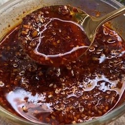 พริกนำ้มันคั่ว สูตรทางร้าน แนะนำ