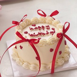 0.5 ปอนด์ แต่งโบว์แดง