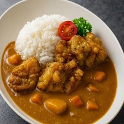 ข้าวแกงกะหรี่ไก่เกะ