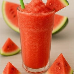 น้ำแตงโมปั่น แก้วขนาด 22 ออนซ์