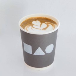 Hot Houjicha Milk Tea