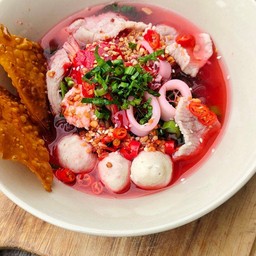 เย็นตาโฟต้มยำทะเล