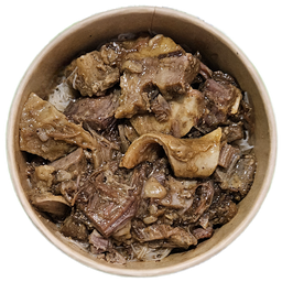 หมี่คลุกหน้าเนื้อออสเตรเลียตุ๋น (พื้นท้อง)