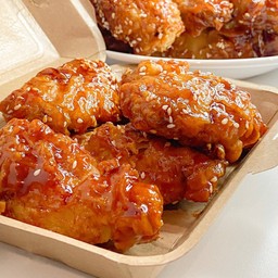 ไก่ทอดซอสเกาหลี
