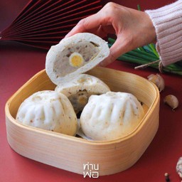 ซาลาเปาไก่เห็ดหอม แป้งเห็ดหอม