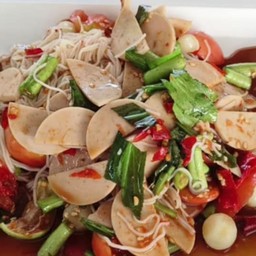 ตำซั่วหมูยอ