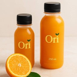 น้ำส้มคั้นสด 100% 250 ml.
