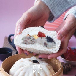 ซาลาเปาท่านแม่ แป้งเห็ดหอม