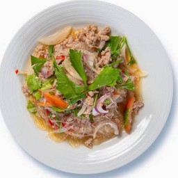 ยำวุ้นเส้นหมูสับ
