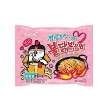 Samyang Buldak Hot Chicken Carbonara Ramen แบบแห้ง