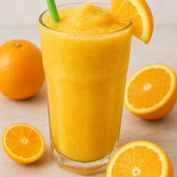 น้ำส้มปั่น แก้วขนาด 22 ออนซ์