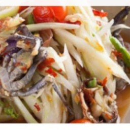 ตำไทยใส่ปู