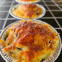 ผักโขมอบชีส