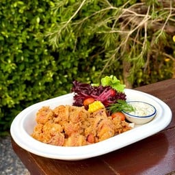 หมึกไข่ทอดซอสทาทาร์