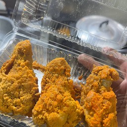 ไก่ทอดคลุกผงบาบีคิว3ชิ้น