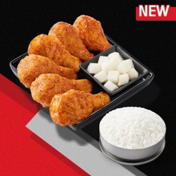 ปีกบนไก่บอนชอน (6 ชิ้น)