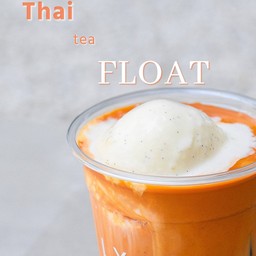 thai tea float