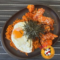 Ramyeon รามยอนเผ็ดเกาหลีxไก่เกา