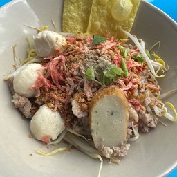 ก๋วยเตี๋ยวต้มยำโบราณแบบแห้ง