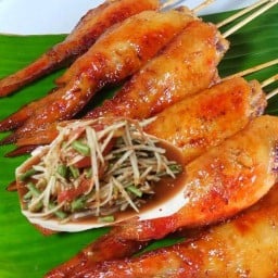 ส้มตำไก่ปิ้งตลาดศรีทรายมุล