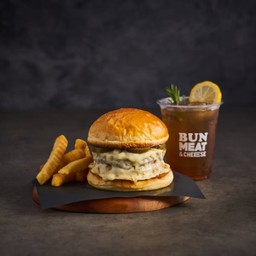 Double Decker Burger Set