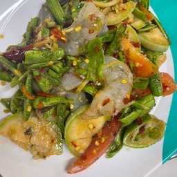 ตำถั่ว ปลาร้า ไม่ปลาร้า