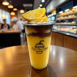 ส้มแมนดารินสมูทตี้ กาแฟสด