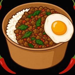 โคตรกระเพราแถมไข่ทุกเมนู&ปังปิ้ง คลอง11