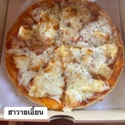 [อร่อยซ่ากับโค้ก] ฮาวายเอี้ยน L +  โค้ก ออริจินัล (ขวด)
