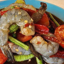 เหลากุ้งสด (ทางร้านไม่แยกน้ำตำ/อื่นๆ)